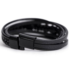ShineOn Fulfillment graduation cross bracelet with engraved message for boys, featuring a silver-tone jewelry piece with detailed design.